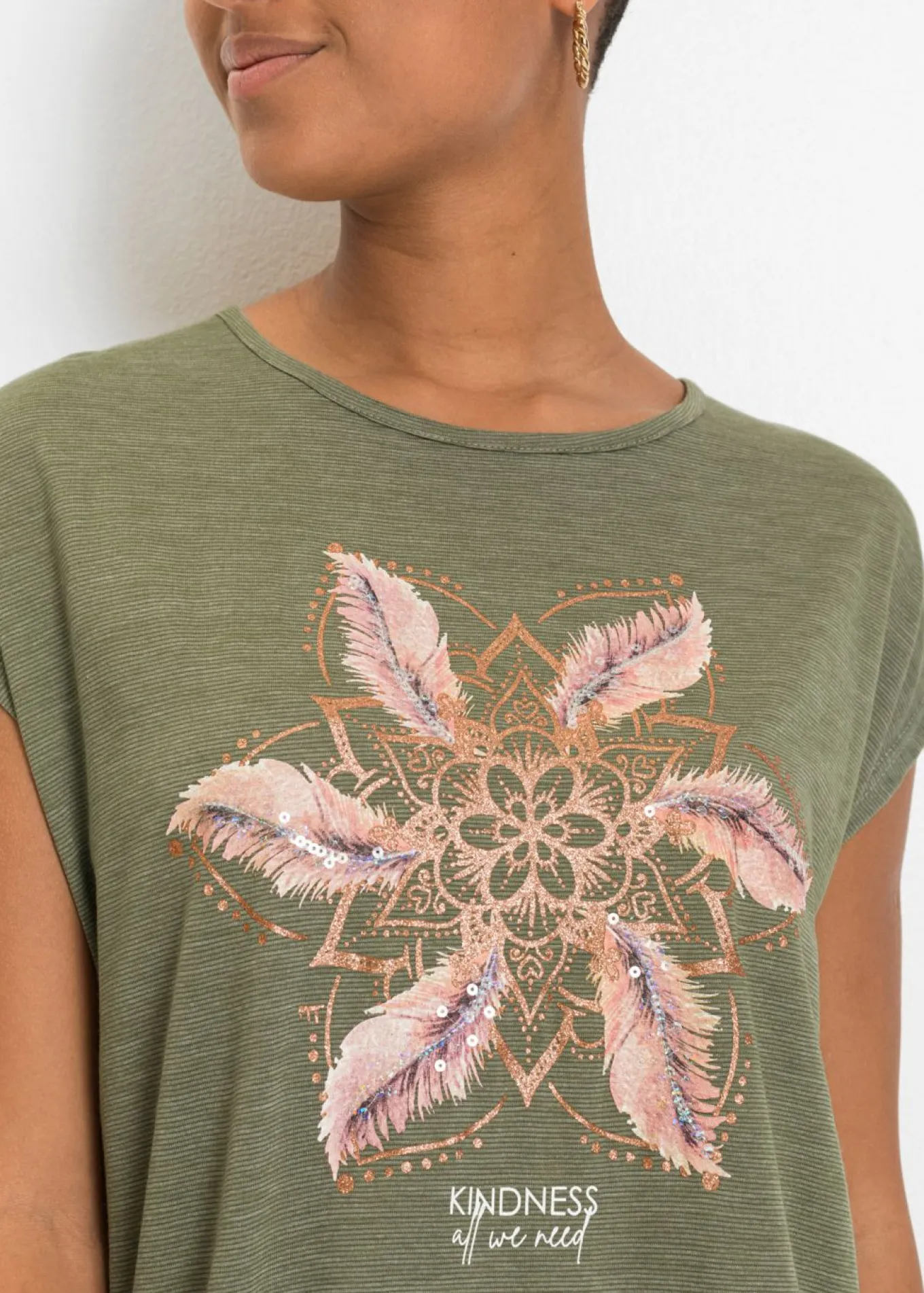 Camiseta de suave mezcla de viscosa