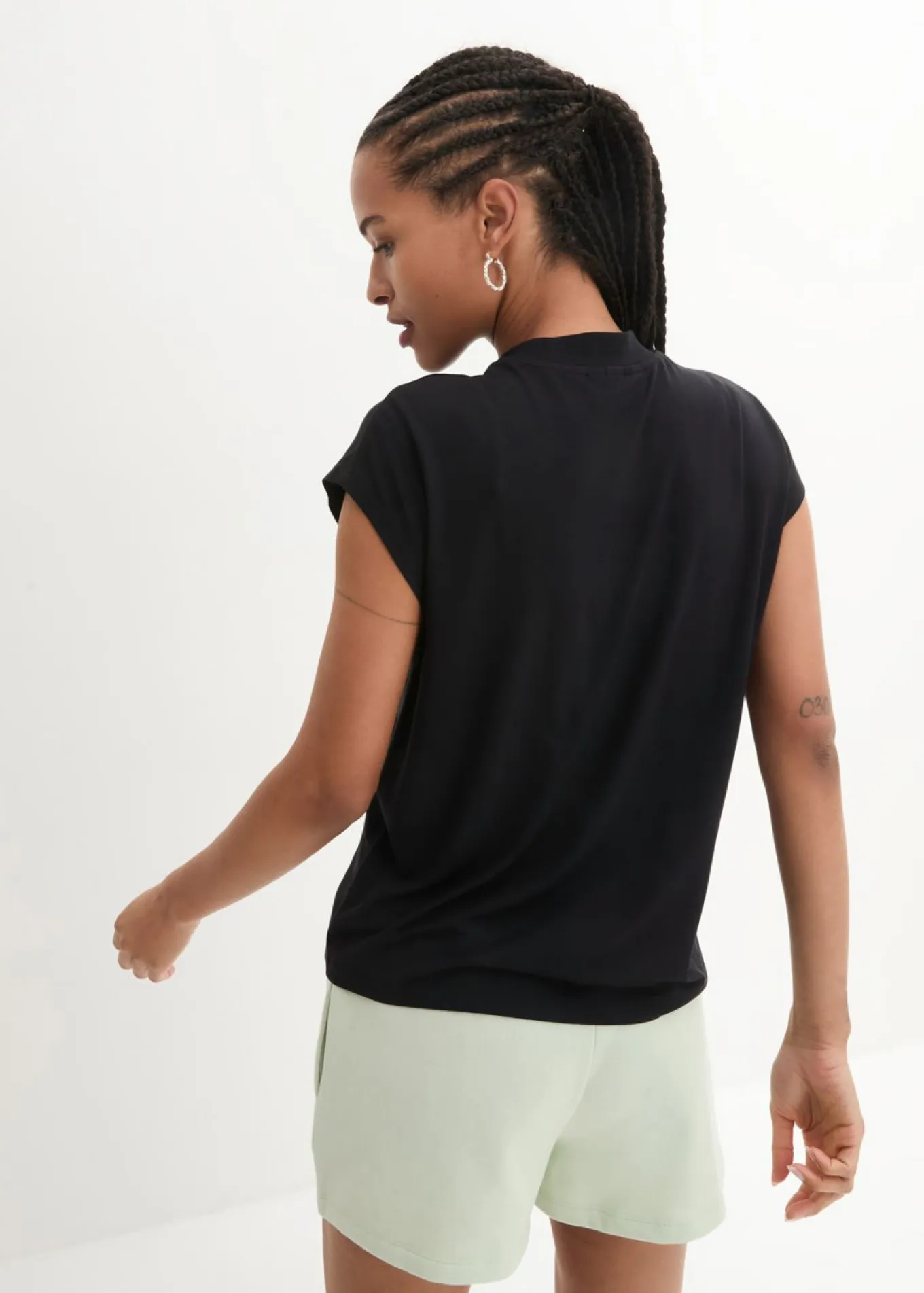 Camiseta de viscosa suave