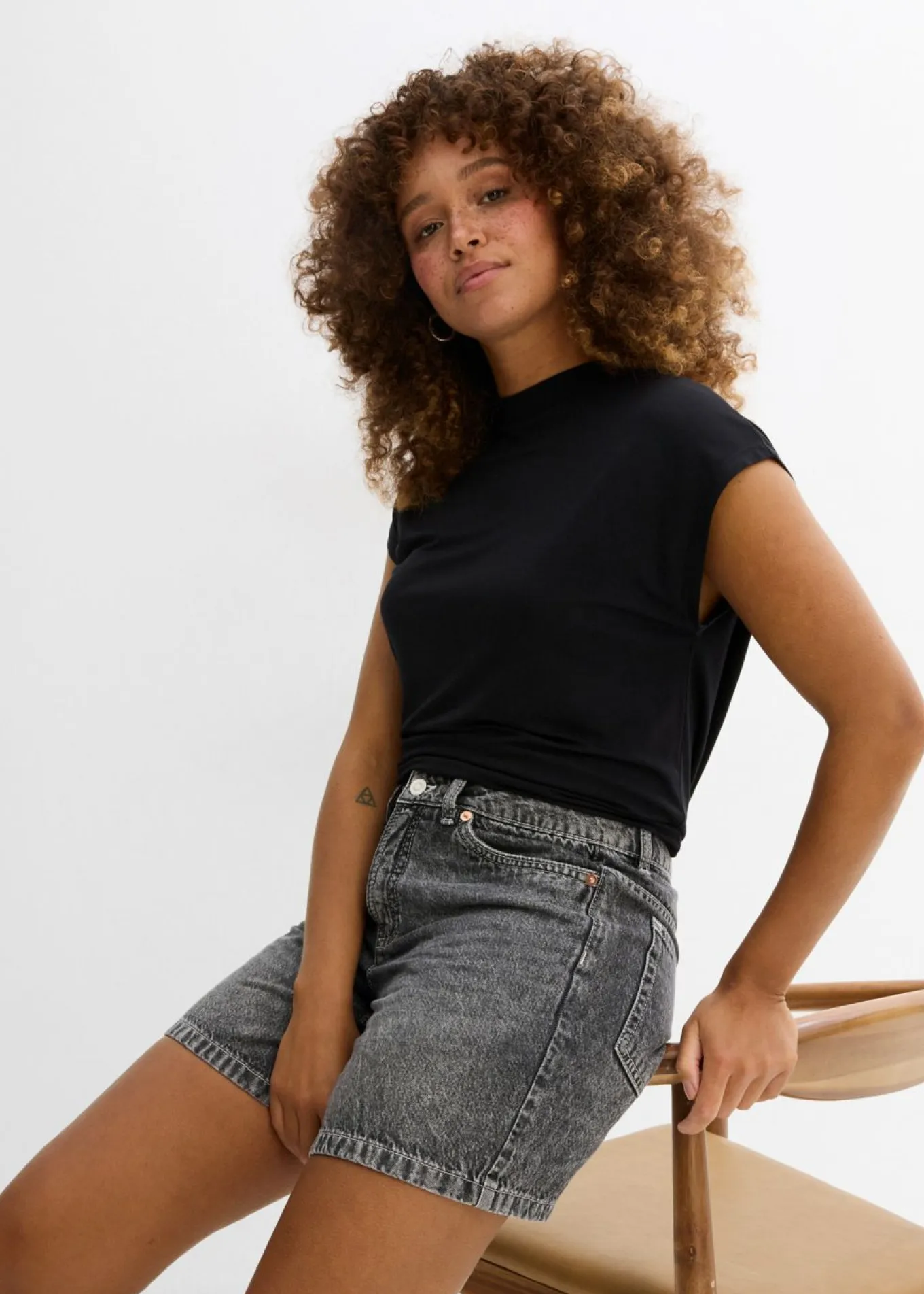 Camiseta de viscosa suave