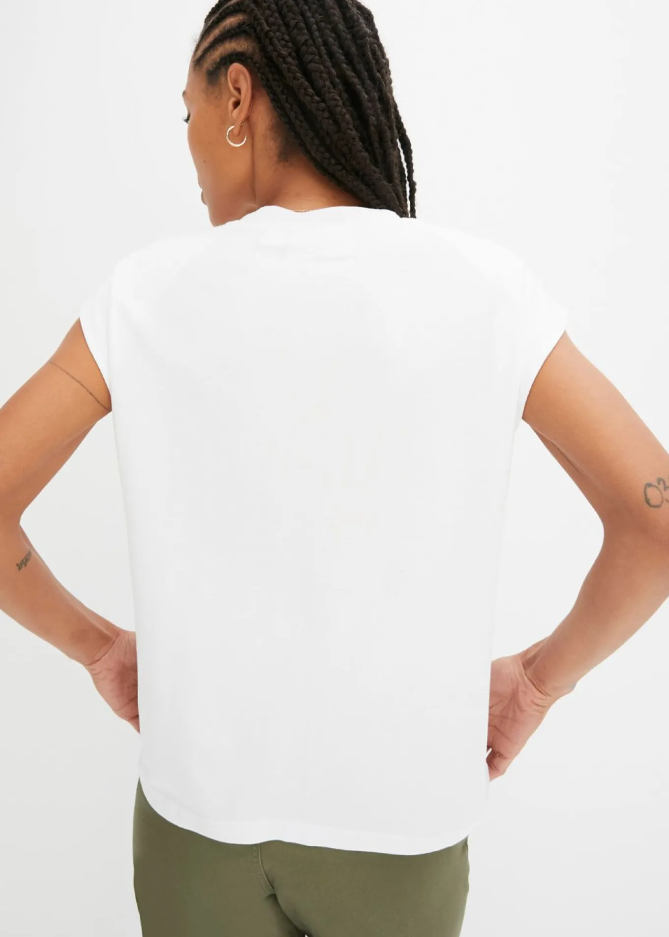 Camiseta de viscosa suave