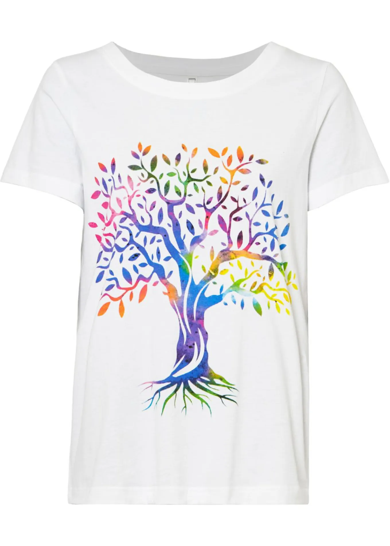 Camiseta estampada de algodón orgánico