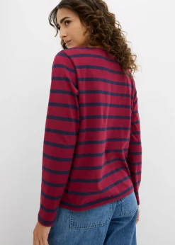 Camiseta henley de algodón orgánico puro