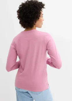 Camiseta henley hasta la cadera