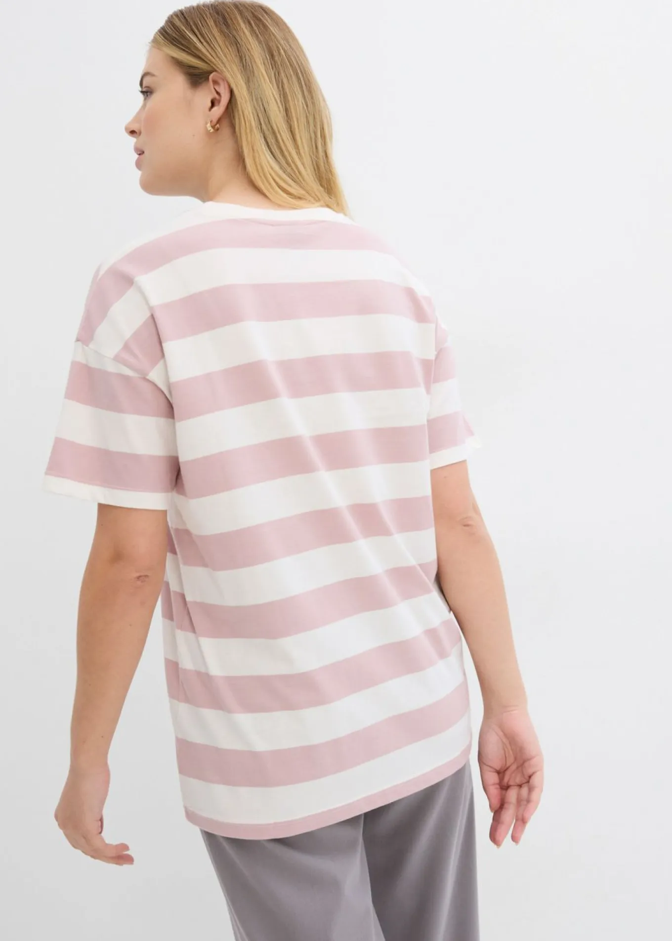 Camiseta holgada de algodón orgánico puro