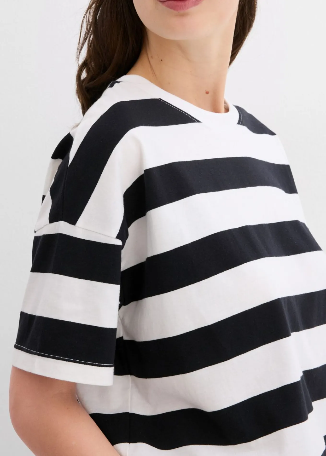 Camiseta holgada de algodón orgánico puro