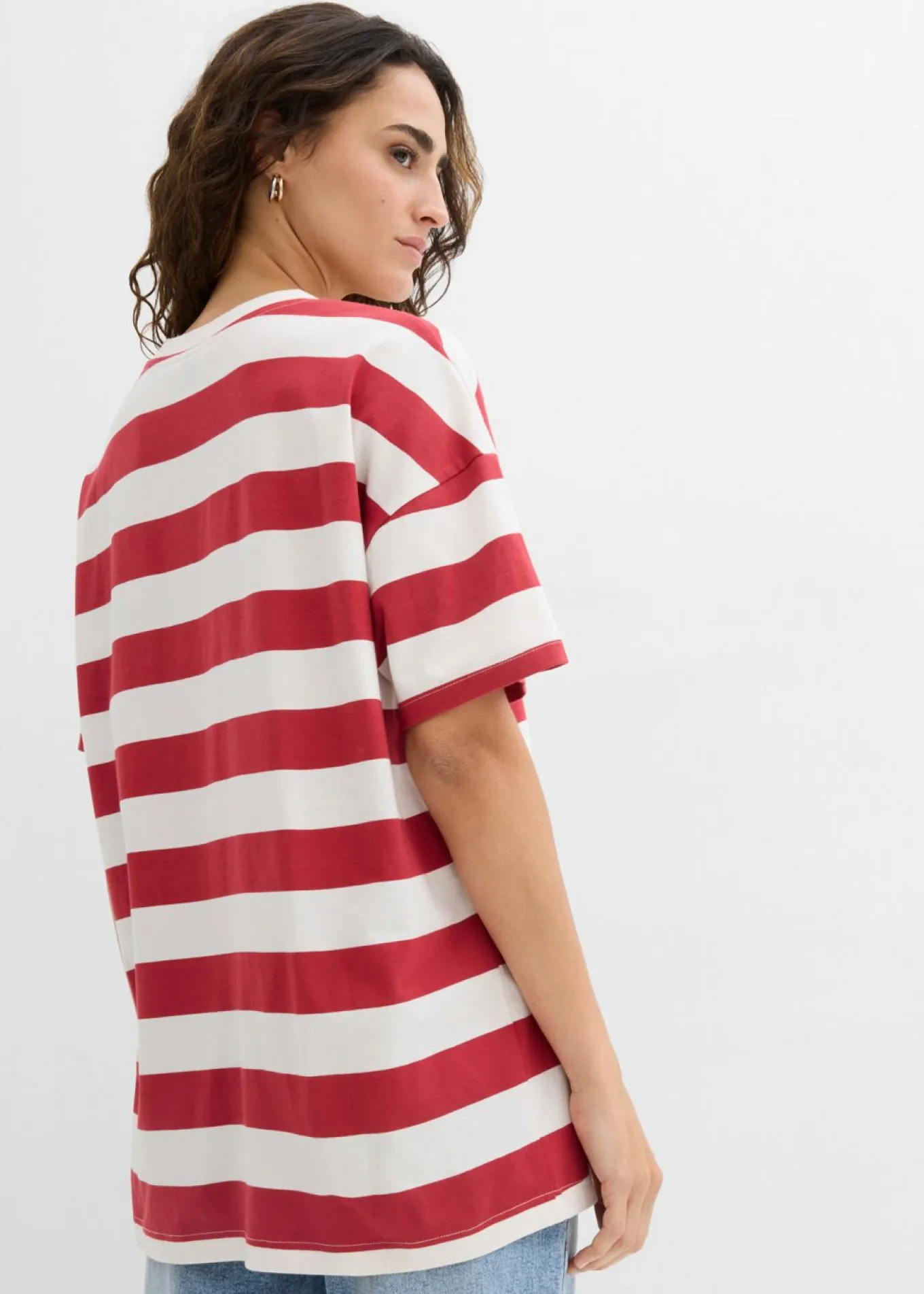 Camiseta holgada de algodón orgánico puro