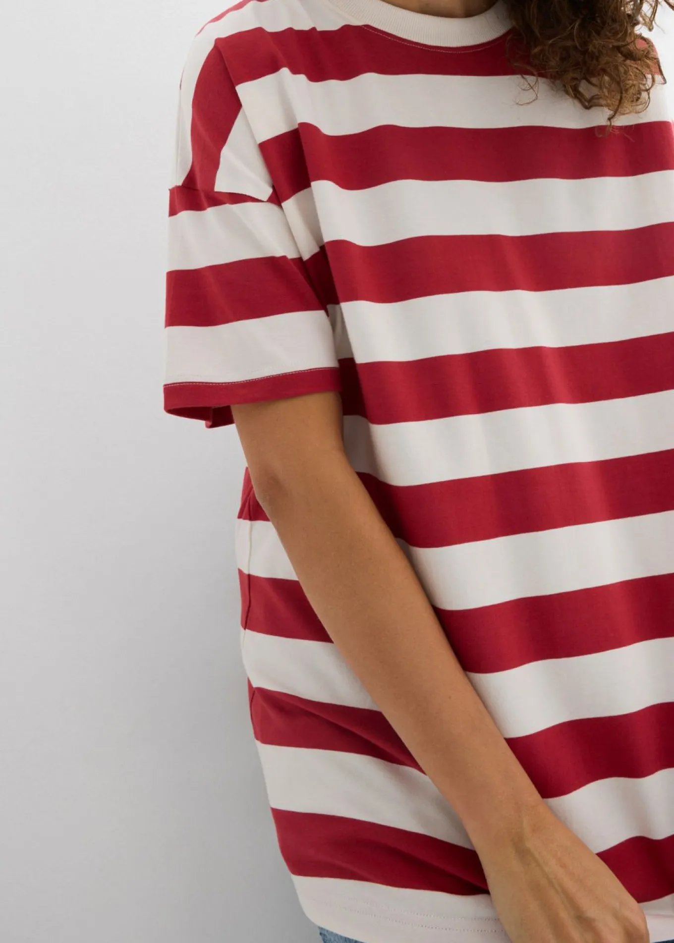 Camiseta holgada de algodón orgánico puro