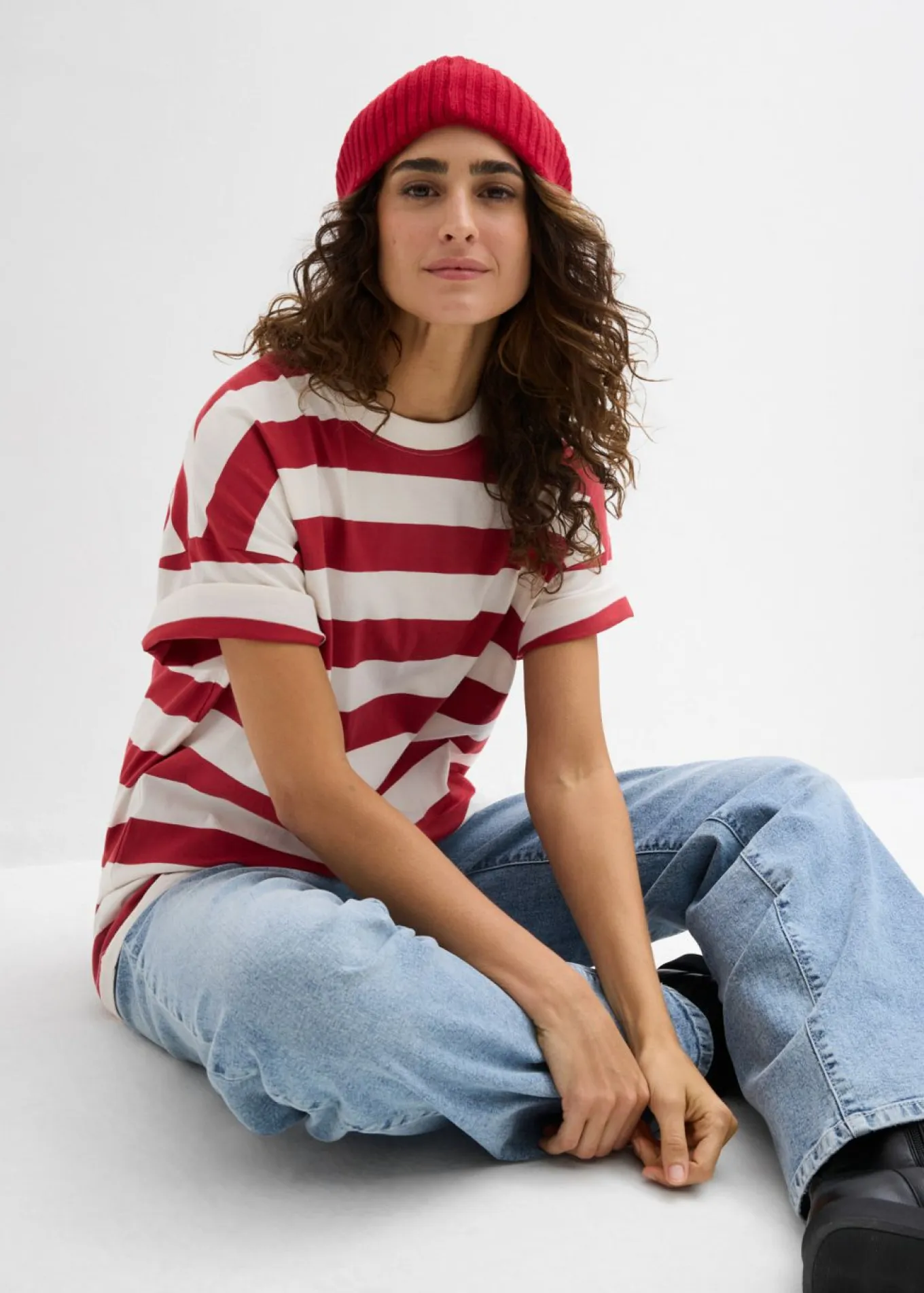 Camiseta holgada de algodón orgánico puro