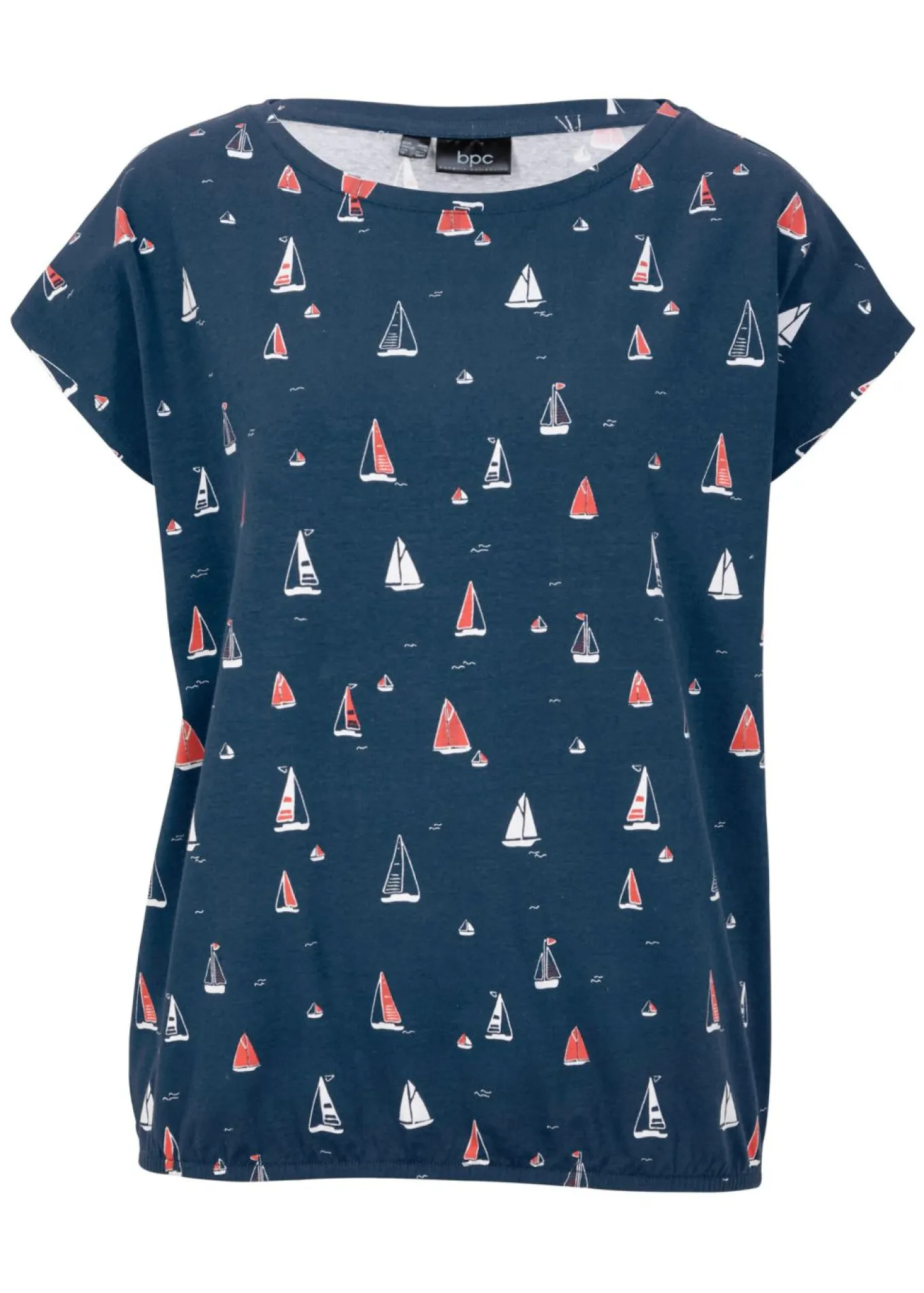 Camiseta holgada de manga corta