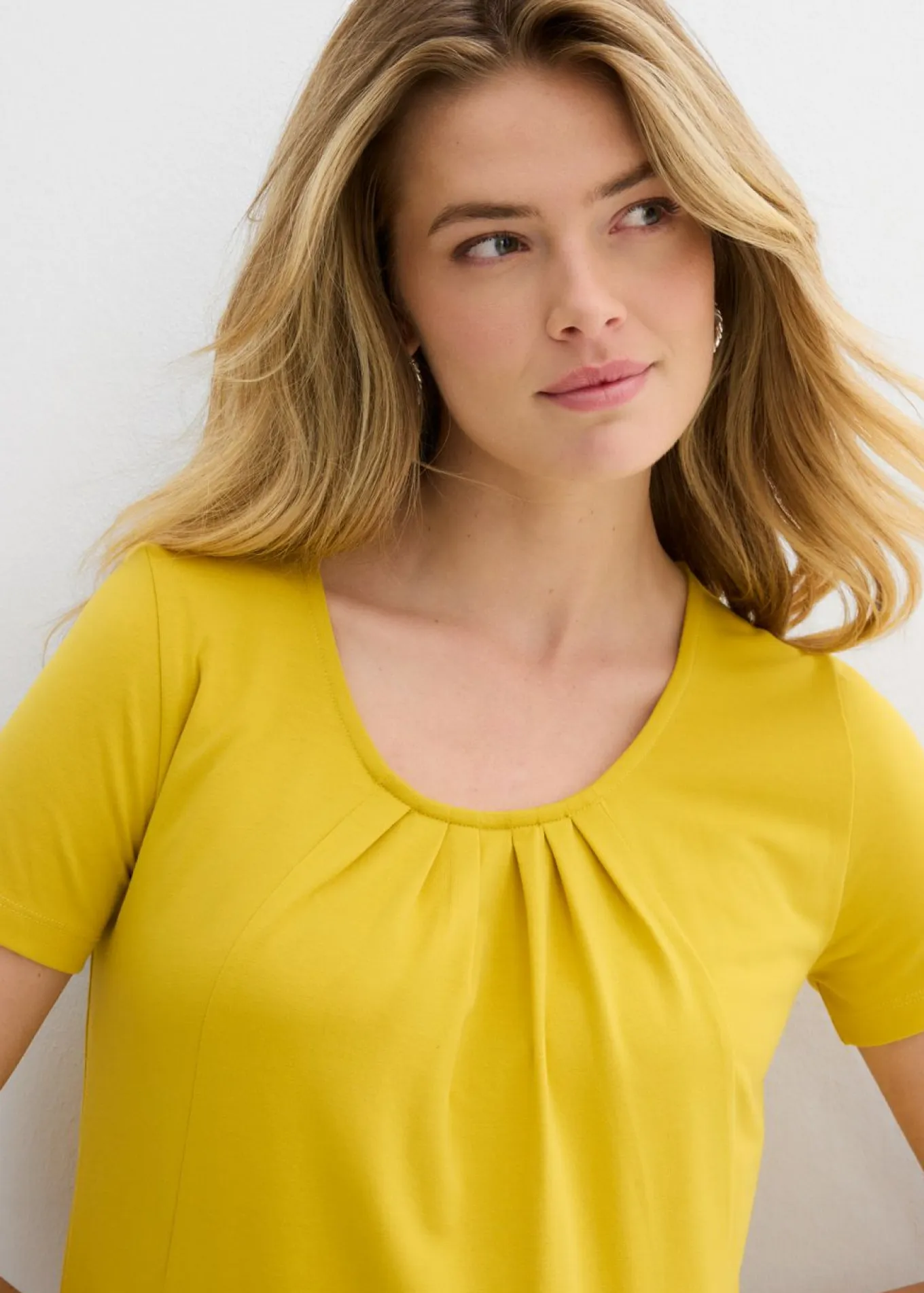 Camiseta larga con viscosa