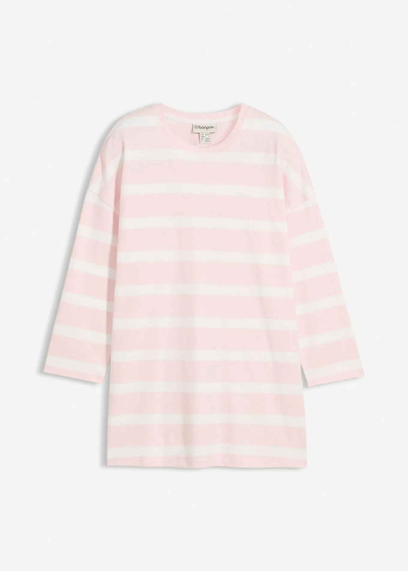 Camiseta larga de algodón orgánico pesado