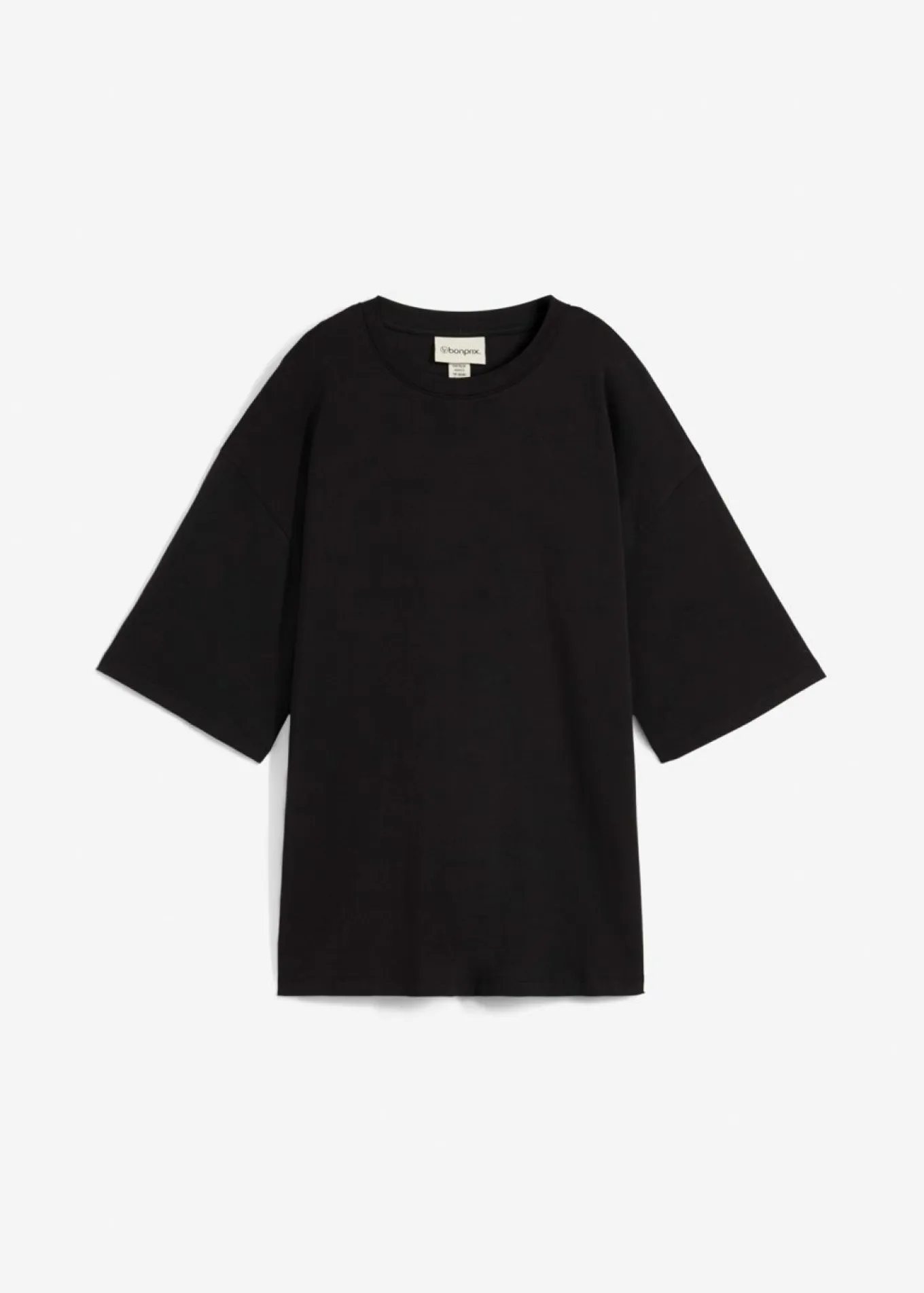 Camiseta larga de interlock