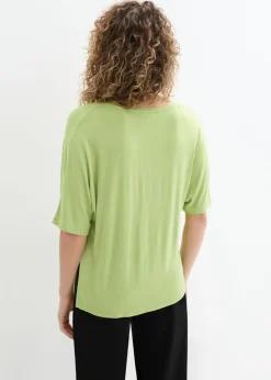 Camiseta larga de mezcla de viscosa sostenible