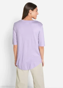 Camiseta larga de viscosa suave (2 unidades)