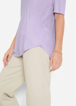 Camiseta larga de viscosa suave (2 unidades)