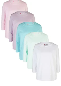 Camiseta larga (5 unidades)