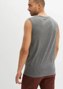 Camiseta sin mangas (2 unidades) de algodón puro