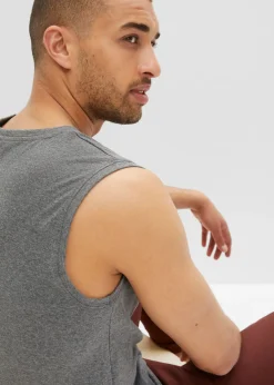Camiseta sin mangas (2 unidades) de algodón puro