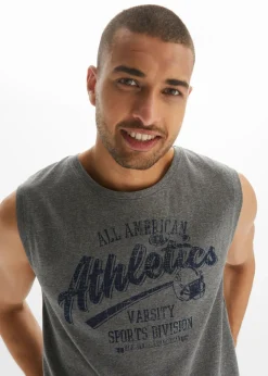Camiseta sin mangas (2 unidades) de algodón puro