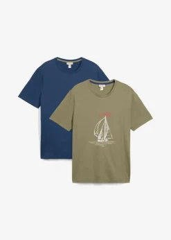 Camiseta (2 unidades) de algodón orgánico puro
