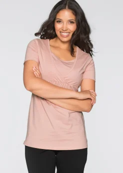 Camisetas premamá y de lactancia 2 en 1 (2 unidades)