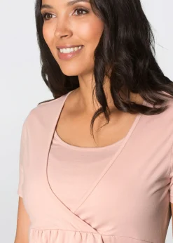 Camisetas premamá y de lactancia 2 en 1 (2 unidades)