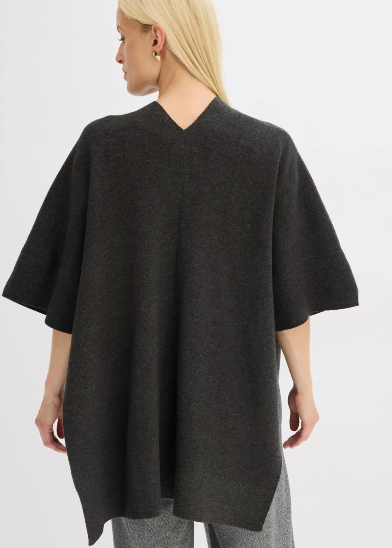 Capa de punto oversize