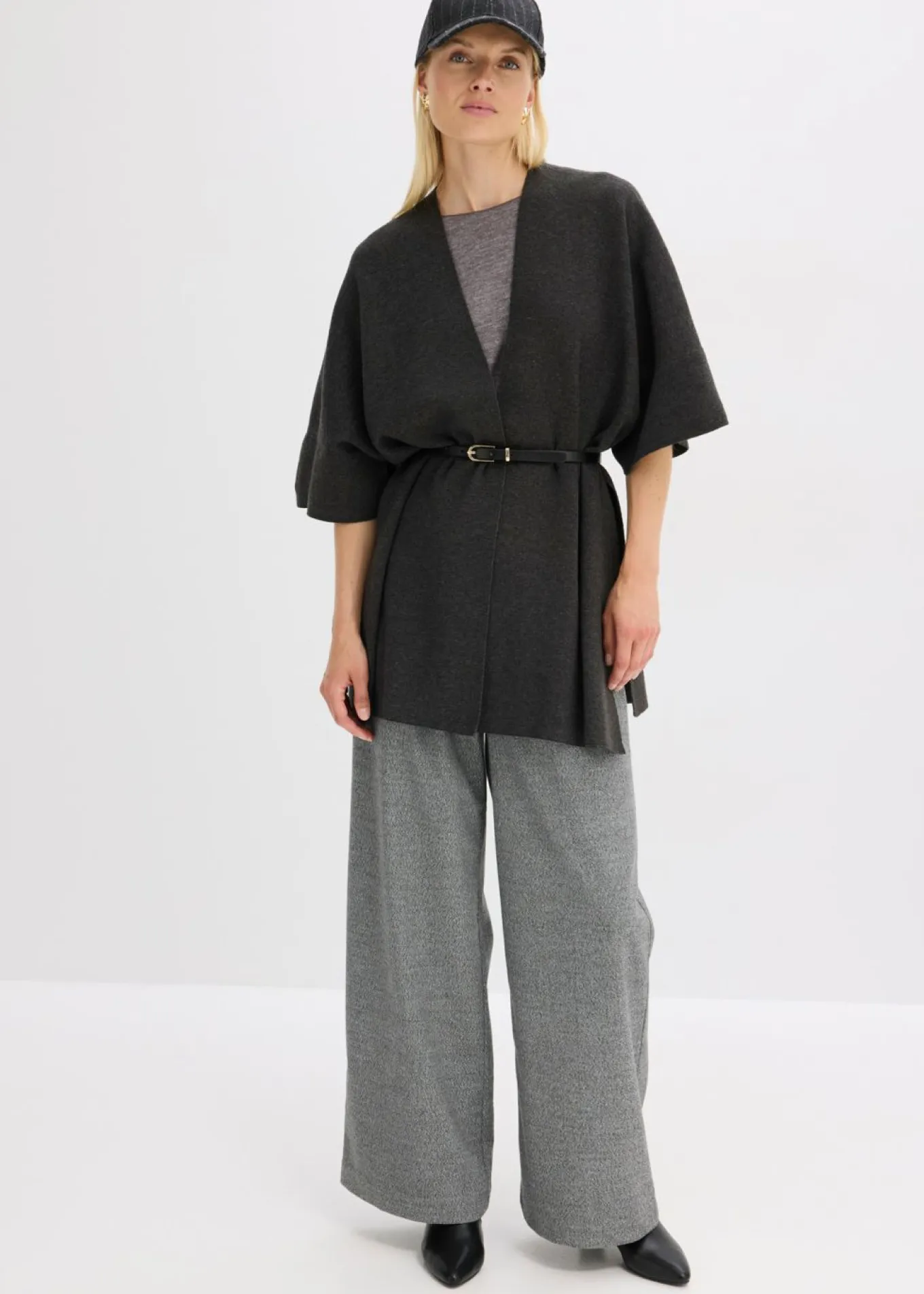 Capa de punto oversize