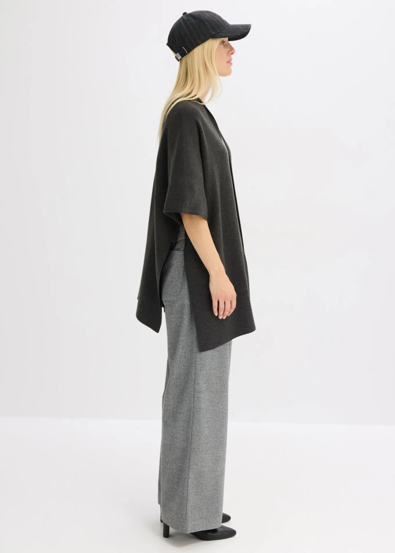 Capa de punto oversize
