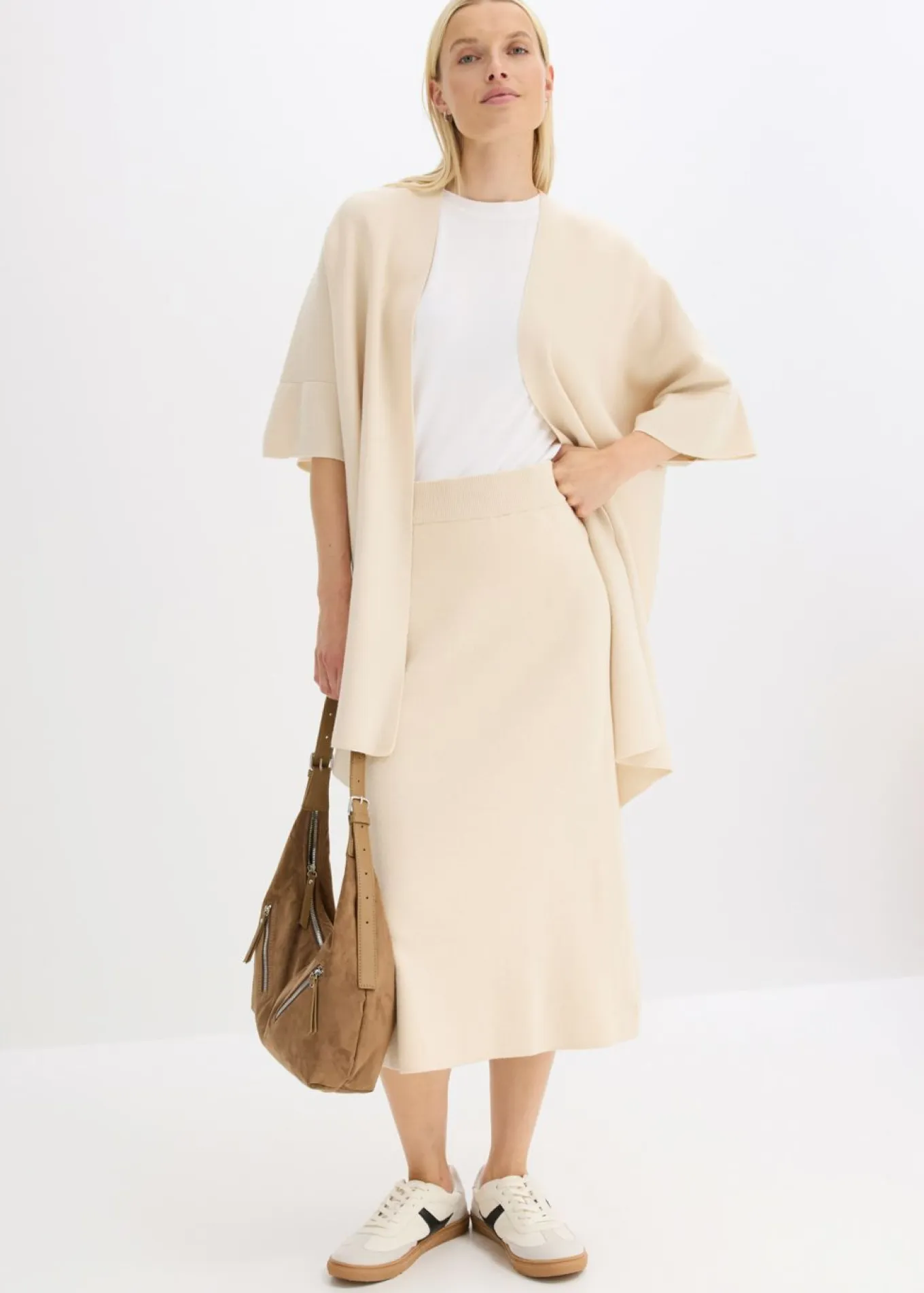 Capa de punto oversize