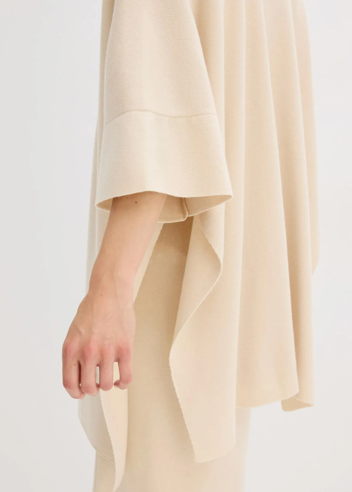 Capa de punto oversize