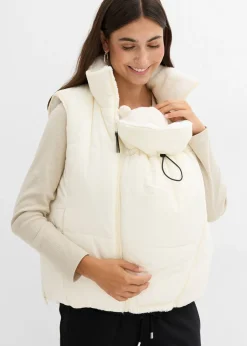 Chaleco reversible premamá/de porteo 4 en 1