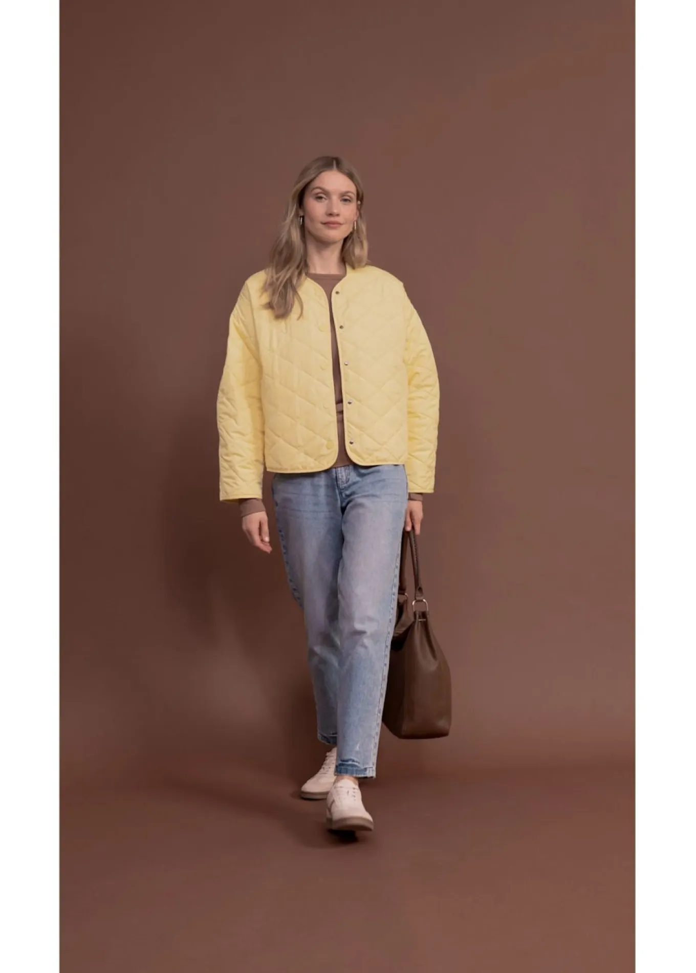 Chaqueta acolchada con corte holgado