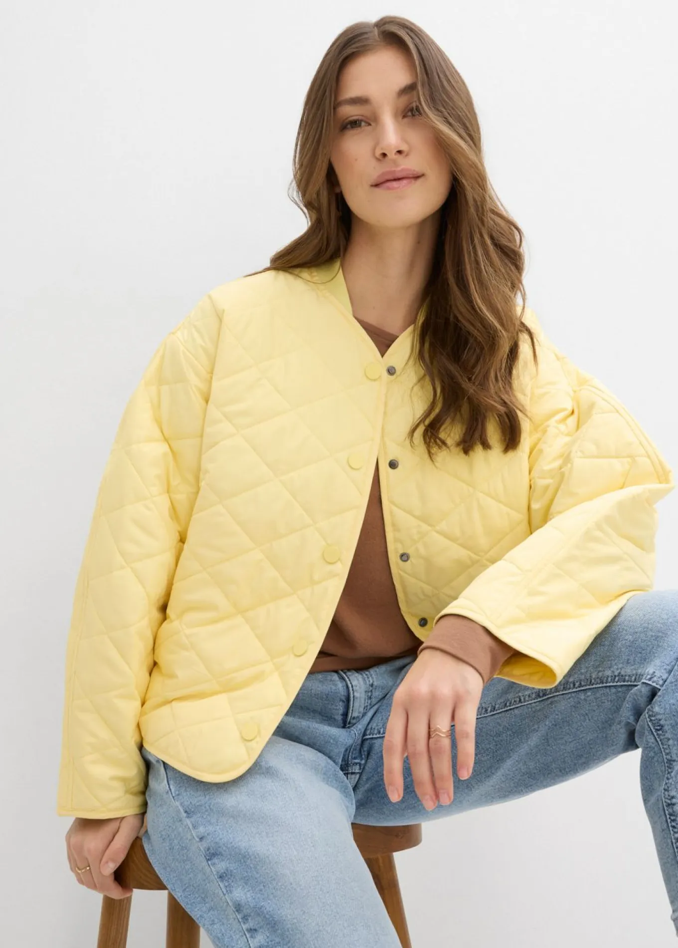 Chaqueta acolchada con corte holgado