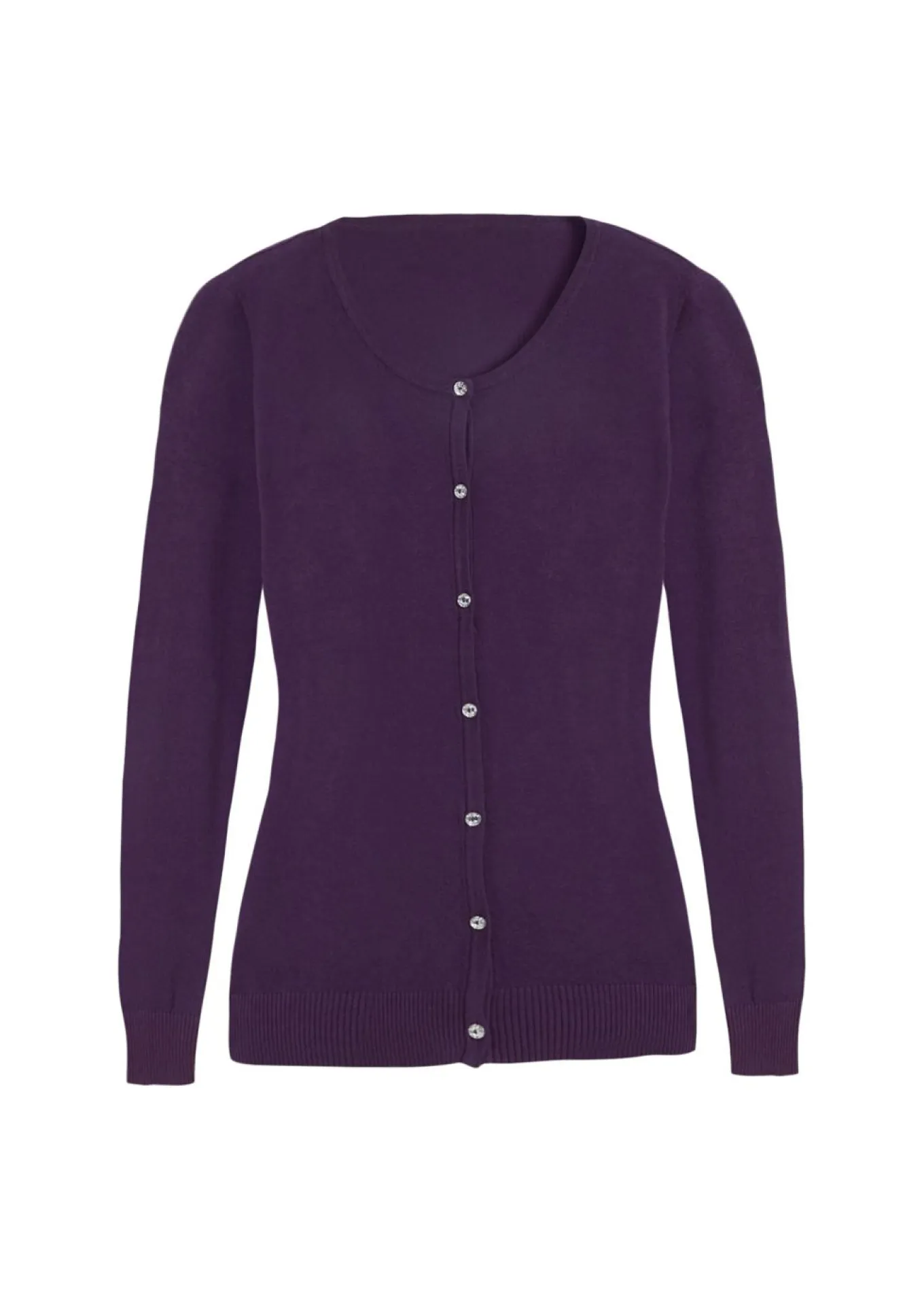 Chaqueta ajustada de punto fino
