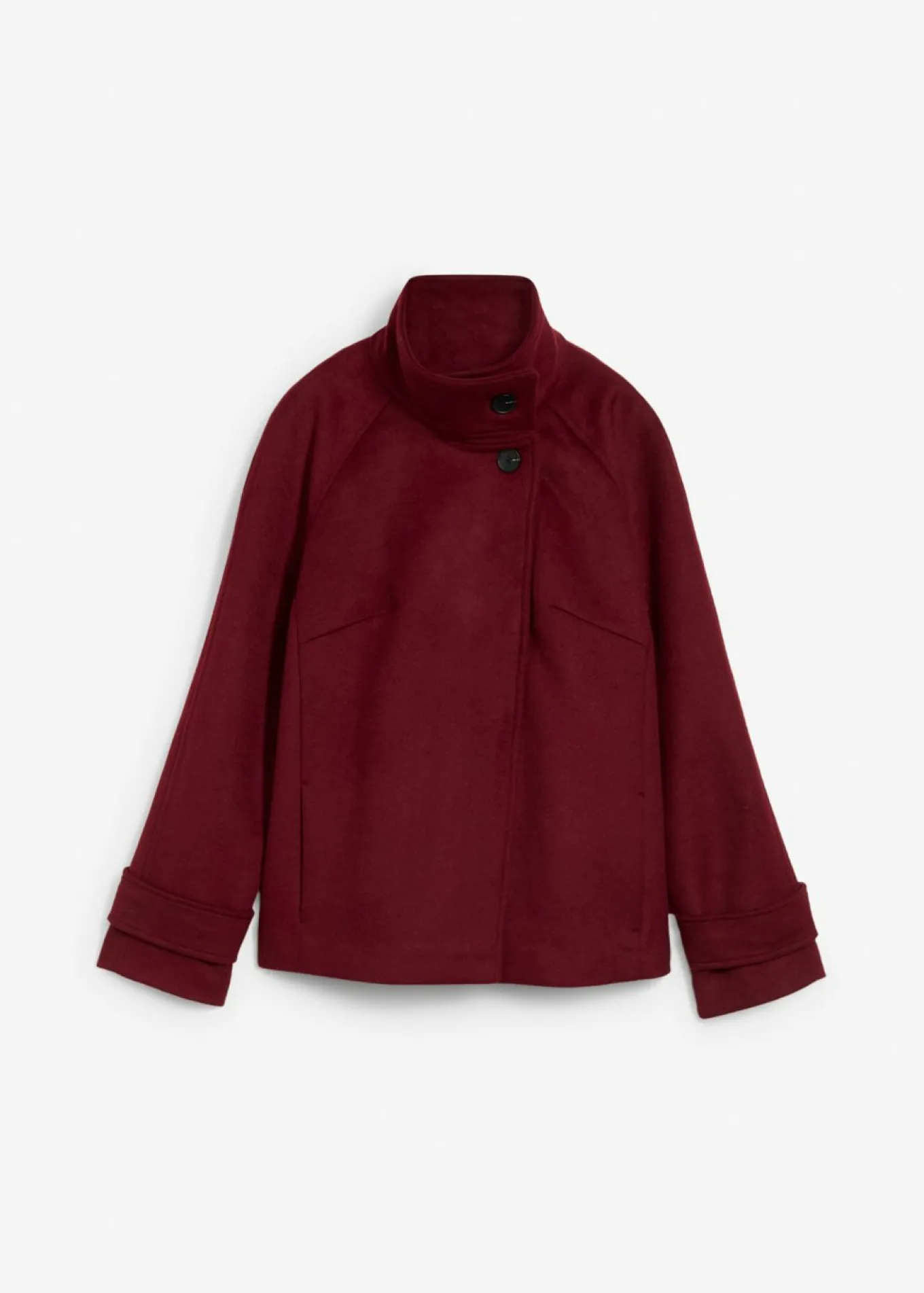 Chaqueta con suave contenido de lana