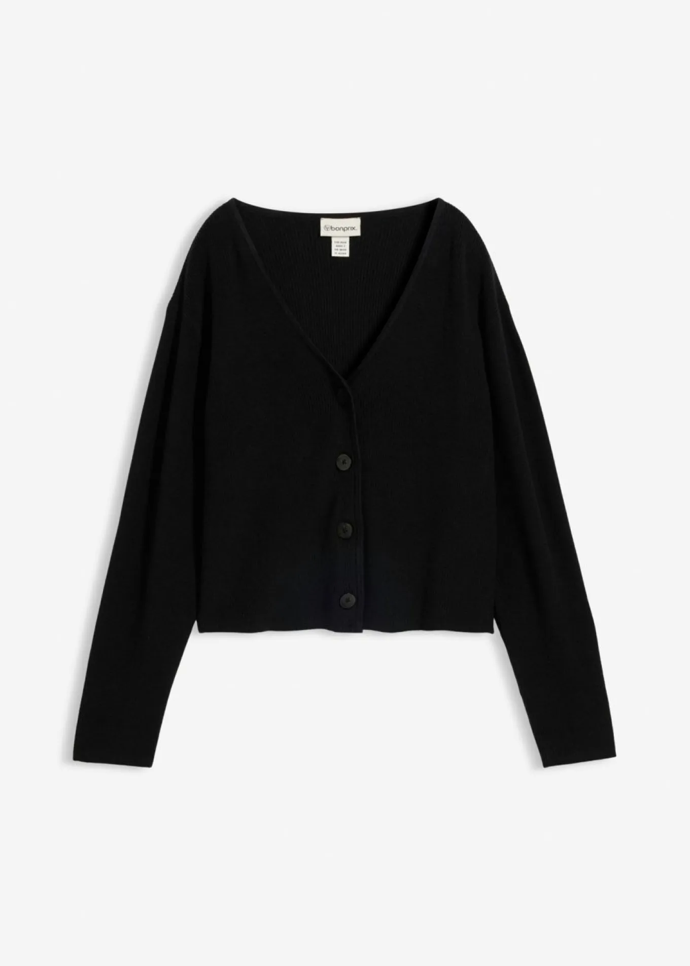 Chaqueta corta de punto de algodón orgánico puro