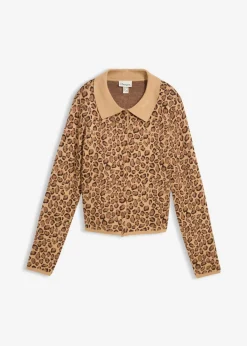 Chaqueta corta de punto fino