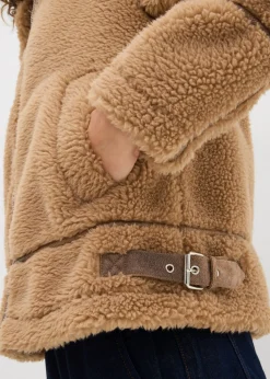 Chaqueta de borrego sintético