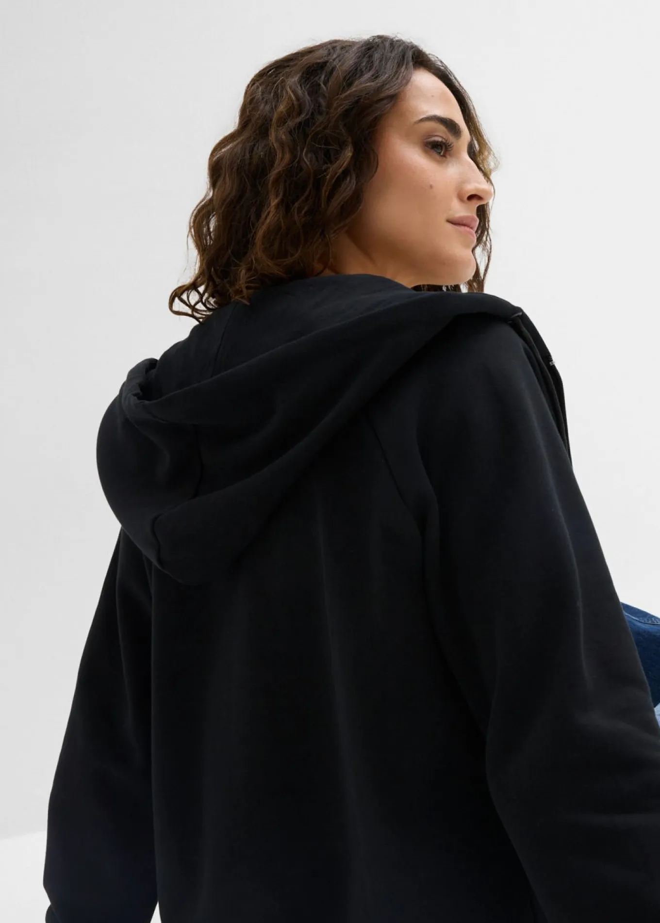 Chaqueta de chándal de algodón orgánico puro