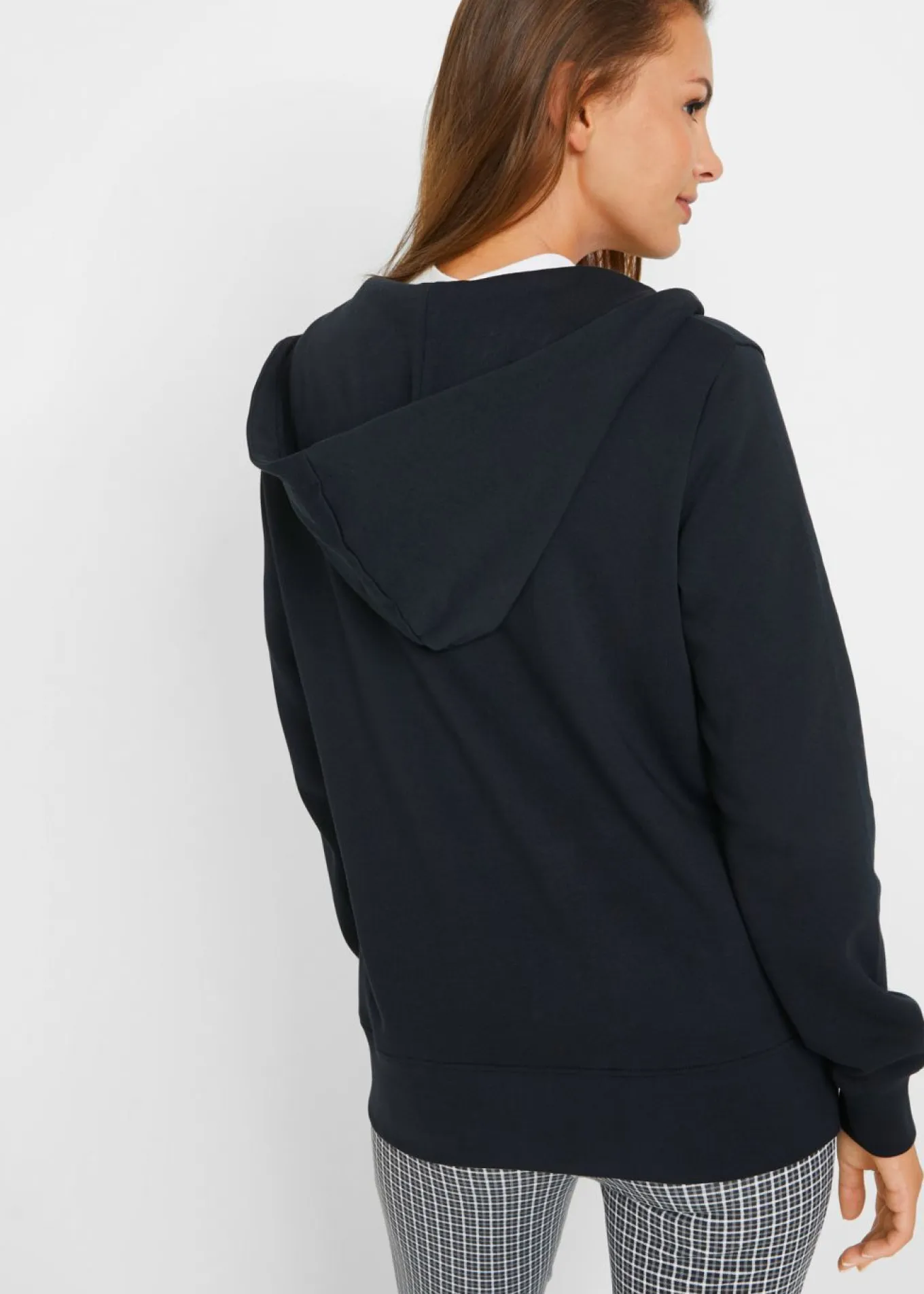 Chaqueta de chándal de algodón puro con capucha