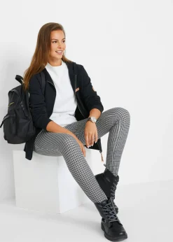 Chaqueta de chándal de algodón puro con capucha