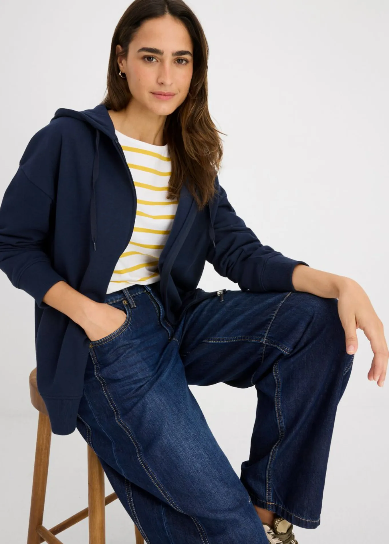 Chaqueta de chándal larga