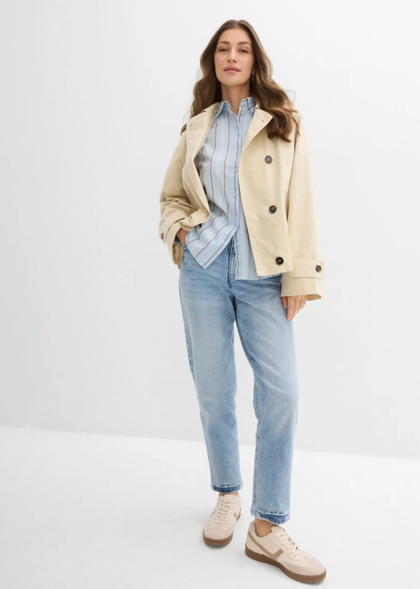Chaqueta de entretiempo oversize