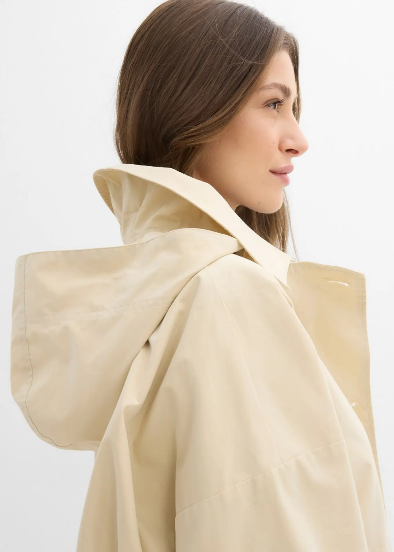 Chaqueta de entretiempo oversize