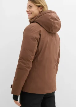 Chaqueta de esquí con protector antinieve