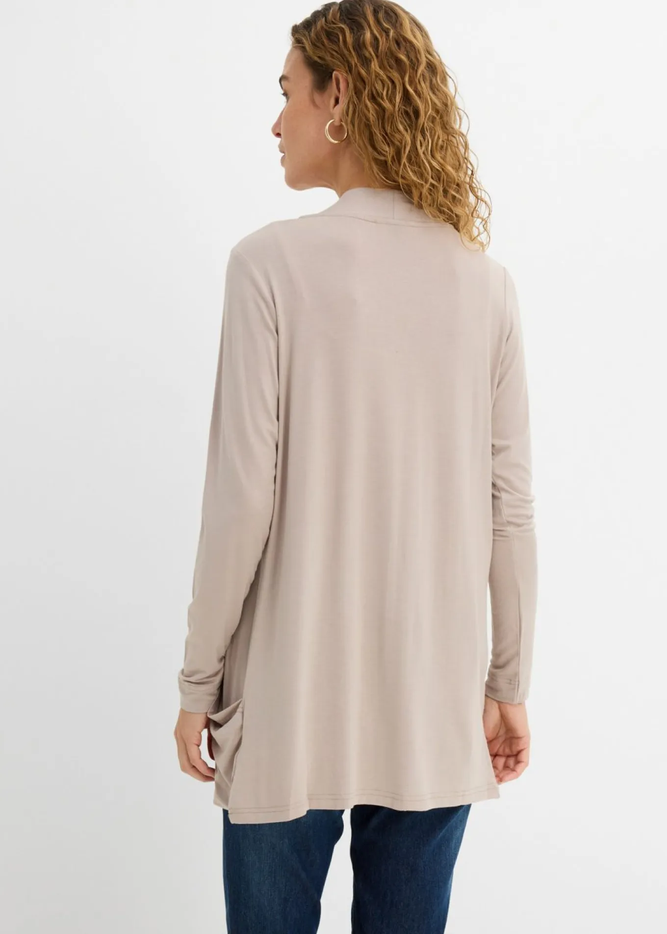 Chaqueta de mezcla de viscosa suave