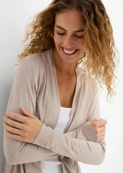 Chaqueta de mezcla de viscosa suave