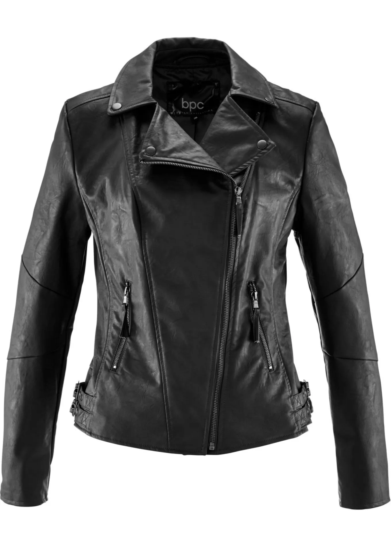 Chaqueta de piel sintética de viscosa pura