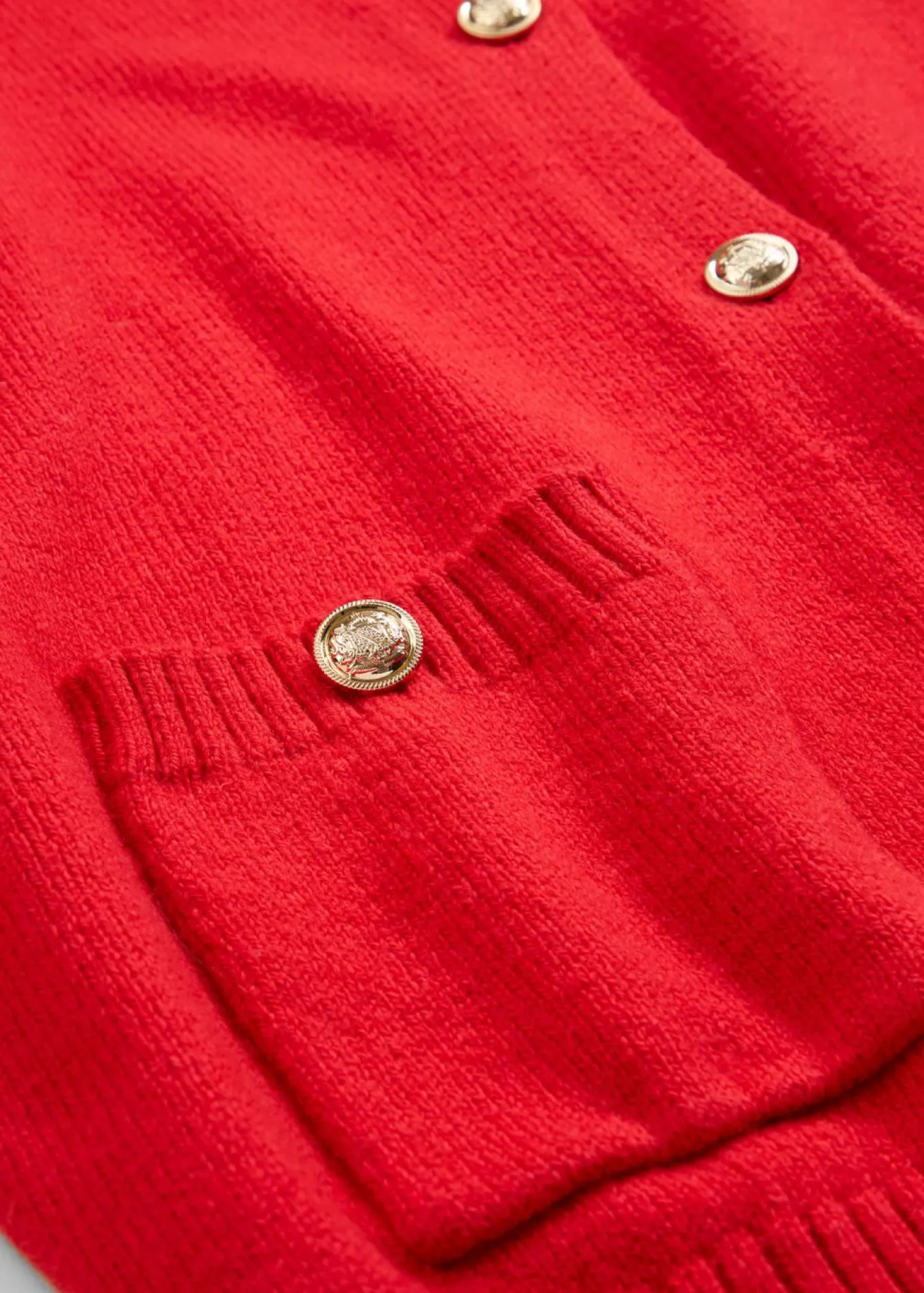Chaqueta de punto con bolsillos